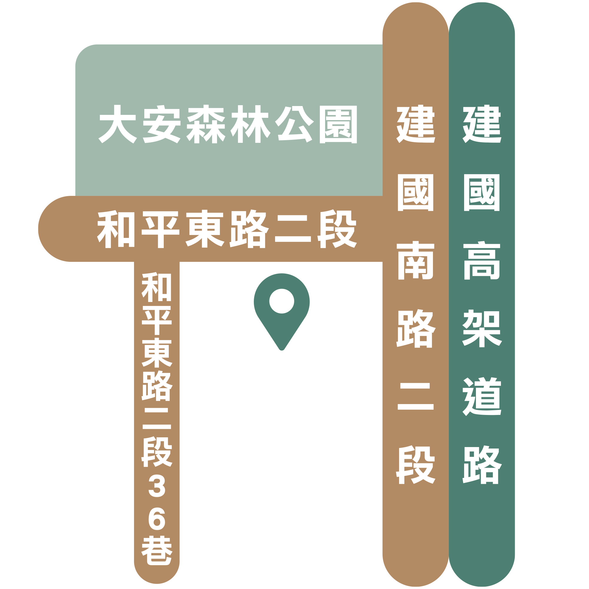 嶼翼心理治療所地圖